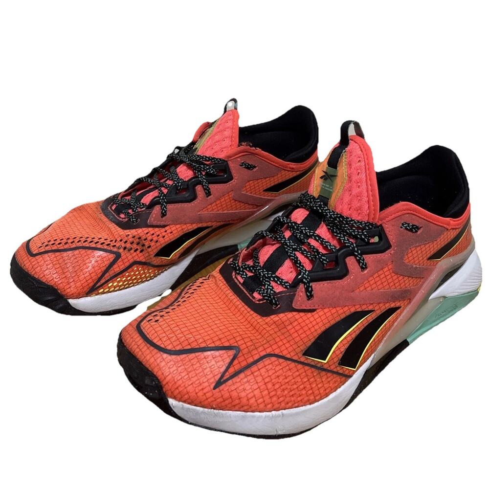 Reebok Nano X2 TR Adventure Men’s Training Shoes Orange/black Size 11